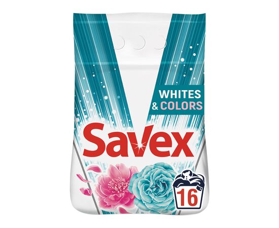 Пральний порошок Savex Whites & Colors 2.4 кг (3800024013065)