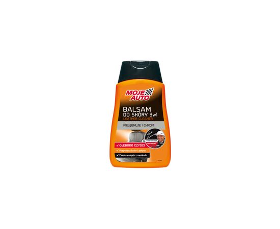 Автомобильный очиститель MOJE AUTO Leather Cleaner 3 in 1 250мл (19-582E)