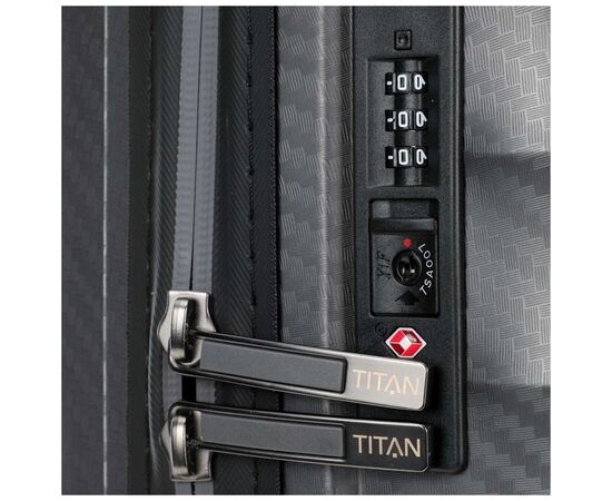 Чемодан Titan Highlight Anthracite M exp (Ti842405-04), изображение 7 Чемодан Titan Highlight Anthracite M exp (Ti842405-04), изображение 7