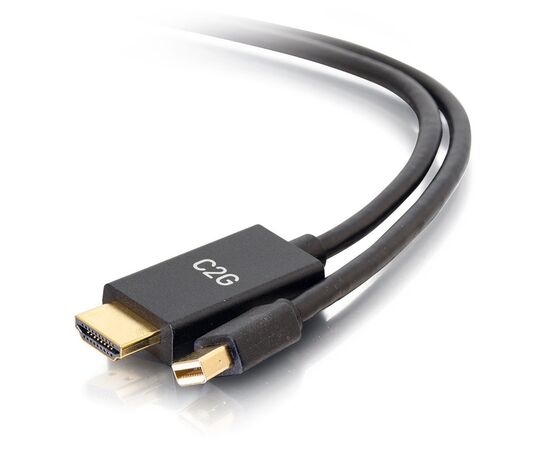 Кабель мультимедийный Mini DP to HDMI 1.8m C2G (CG84436)
