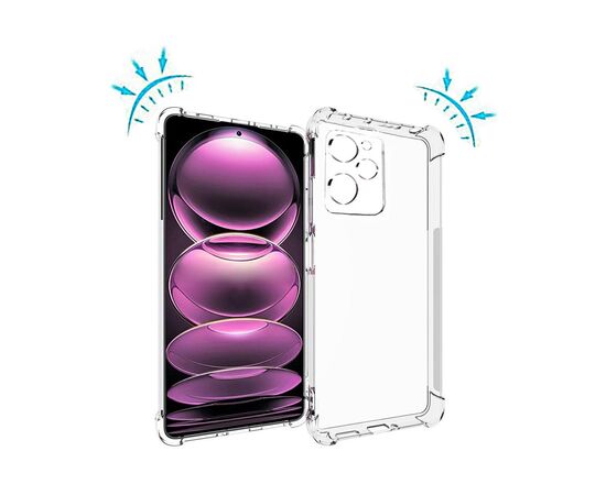 Чехол для моб. телефона BeCover Anti-Shock Poco X5 Pro 5G Clear (708896), изображение 5 Чехол для моб. телефона BeCover Anti-Shock Poco X5 Pro 5G Clear (708896), изображение 5