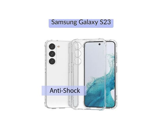Чехол для моб. телефона BeCover Anti-Shock Samsung Galaxy S23 SM-S911 Clear (708897), изображение 4 Чехол для моб. телефона BeCover Anti-Shock Samsung Galaxy S23 SM-S911 Clear (708897), изображение 4