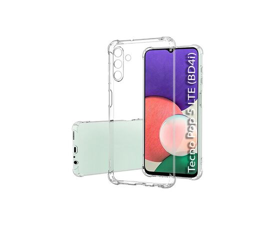 Чохол до моб. телефона BeCover Anti-Shock Tecno Pop 5 LTE (BD4i) Clear (708908)