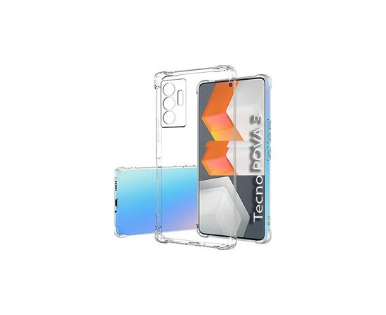 Чехол для моб. телефона BeCover Anti-Shock Tecno POVA 3 (LF7n) Clear (708906)