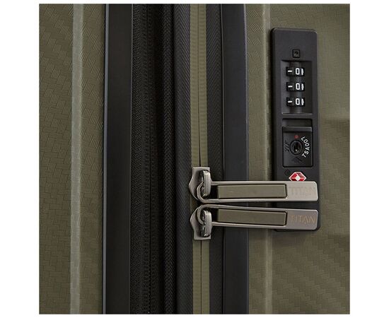 Чемодан Titan Highlight Khaki M exp (Ti842405-86), изображение 6 Чемодан Titan Highlight Khaki M exp (Ti842405-86), изображение 6