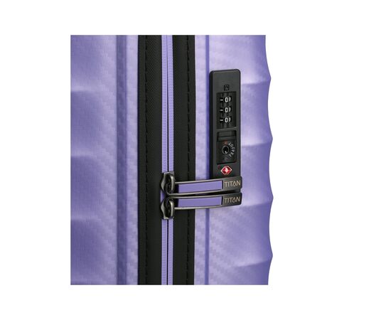 Чемодан Titan Highlight Lilac Metallic S (Ti842406-19), изображение 5 Чемодан Titan Highlight Lilac Metallic S (Ti842406-19), изображение 5