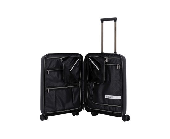 Чемодан Titan Looping Black S Notebook 15,6" (Ti848409-01), изображение 4 Чемодан Titan Looping Black S Notebook 15,6" (Ti848409-01), изображение 4