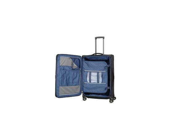 Чемодан Titan Prime Navy M exp + Cosmetic Bag (Ti391405-20), изображение 5 Чемодан Titan Prime Navy M exp + Cosmetic Bag (Ti391405-20), изображение 5