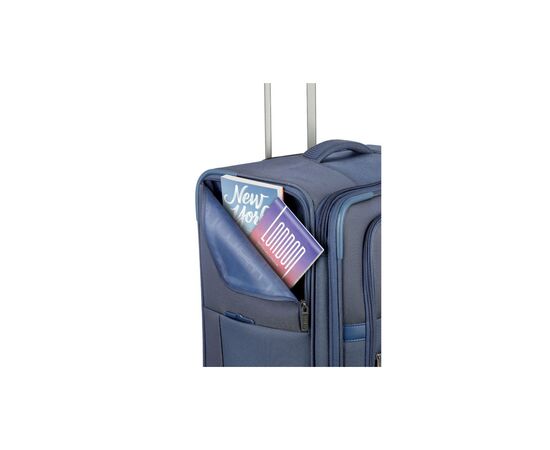 Чемодан Titan Prime Navy M exp + Cosmetic Bag (Ti391405-20), изображение 7 Чемодан Titan Prime Navy M exp + Cosmetic Bag (Ti391405-20), изображение 7