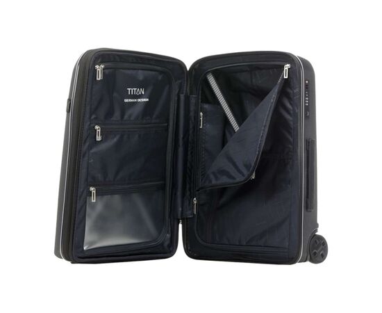 Чемодан Titan Xenon 19 Black S exp USB (Ti849403-01), изображение 6 Чемодан Titan Xenon 19 Black S exp USB (Ti849403-01), изображение 6
