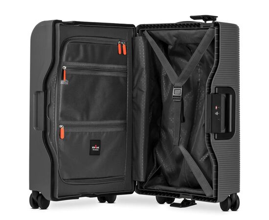 Чемодан Echolac Fusion Dark Grey S (EcPW004-403-04), изображение 5 Чемодан Echolac Fusion Dark Grey S (EcPW004-403-04), изображение 5