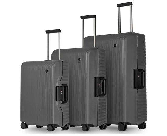 Чемодан Echolac Fusion Dark Grey S (EcPW004-403-04), изображение 8 Чемодан Echolac Fusion Dark Grey S (EcPW004-403-04), изображение 8