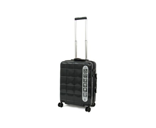 Чемодан Echolac Square Pro Black S (EcPC185SA-403-01)