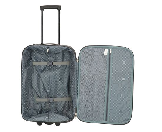 Чемодан Enrico Benetti Boston Grey S (Eb16121 012-55), изображение 4 Чемодан Enrico Benetti Boston Grey S (Eb16121 012-55), изображение 4