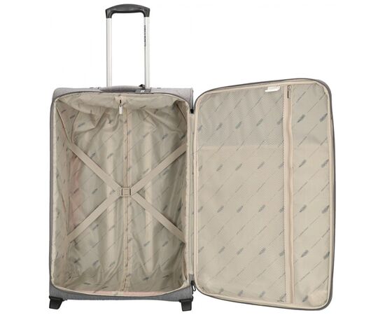 Чемодан Enrico Benetti Dallas Light Grey L (Eb39042 026-70), изображение 3 Чемодан Enrico Benetti Dallas Light Grey L (Eb39042 026-70), изображение 3