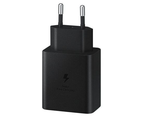Зарядний пристрій Samsung 45W Compact Power Adapter (w C to C Cable) Black (EP-T4510XBEGRU), зображення 3 Зарядний пристрій Samsung 45W Compact Power Adapter (w C to C Cable) Black (EP-T4510XBEGRU), зображення 3
