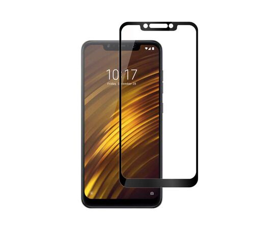 Скло захисне PowerPlant Full screen Pocophone F1, Black (GL606009)