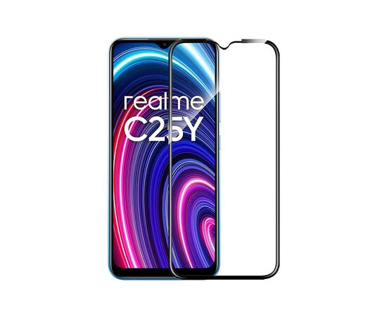 Скло захисне PowerPlant Full screen Realme C25Y (GL601223)