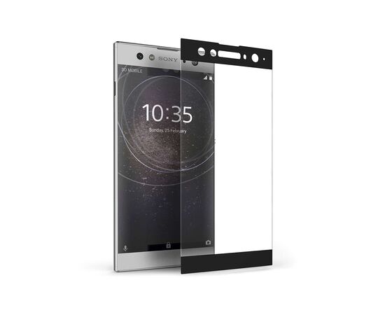 Стекло защитное PowerPlant Full screen Sony Xperia XA2 Ultra, Black (GL605477)
