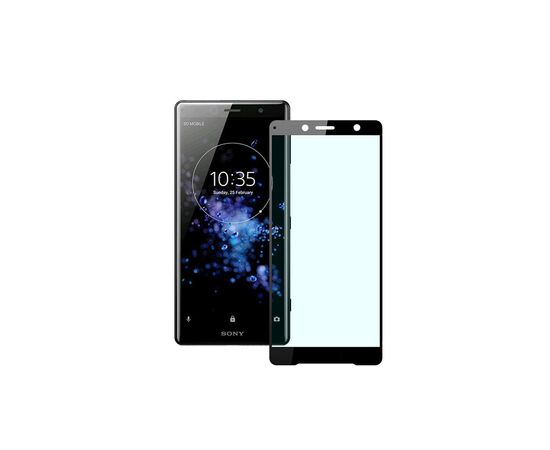 Стекло защитное PowerPlant Full screen Sony Xperia XZ2 Compact, Black (GL605460)