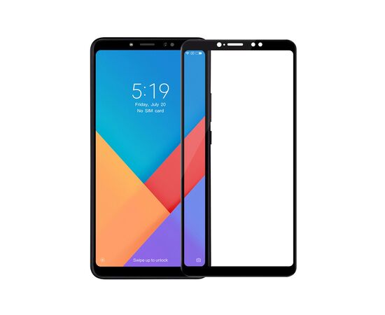 Стекло защитное PowerPlant Full screen Xiaomi Mi Max 3, Black (GL605538)