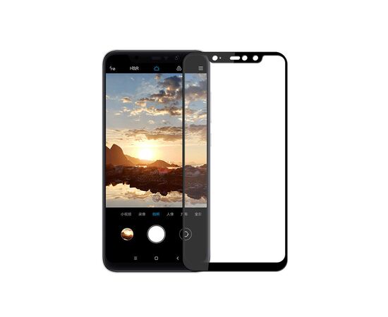 Стекло защитное PowerPlant Full screen Xiaomi Redmi Note 6 Pro, Black (GL605965)