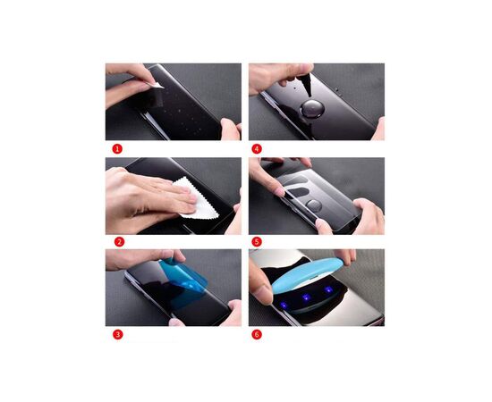 Стекло защитное PowerPlant Apple iPhone 7/8 liquid glue + UF-lamp (GL605736), изображение 2 Стекло защитное PowerPlant Apple iPhone 7/8 liquid glue + UF-lamp (GL605736), изображение 2