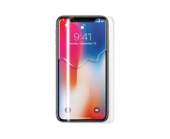 Стекло защитное PowerPlant Apple iPhone 7/8 liquid glue + UF-lamp (GL605736)