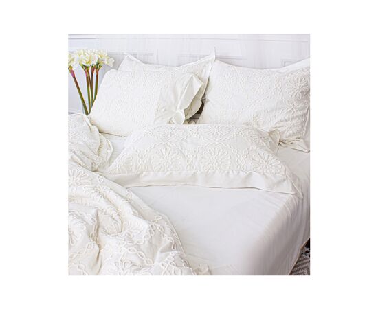 Постельное белье MirSon Pique Cotton Snow mountain полуторный евро (2200006536390)