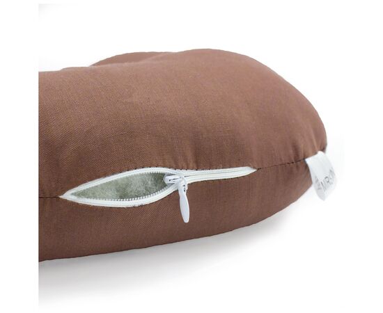 Подушка MirSon для путешествий №8740 Naturale Line 19-1217 Chocolate Perla 50% Memory (2200006348252), изображение 2 Подушка MirSon для путешествий №8740 Naturale Line 19-1217 Chocolate Perla 50% Memory (2200006348252), изображение 2