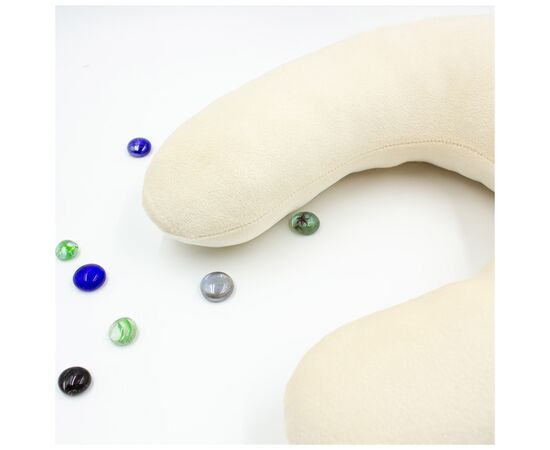 Подушка MirSon для путешествий №8749 Velvet Line 28-0004 Cream 50% Memory (2200006348344), изображение 3 Подушка MirSon для путешествий №8749 Velvet Line 28-0004 Cream 50% Memory (2200006348344), изображение 3