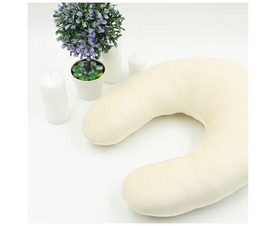 Подушка MirSon для путешествий №8749 Velvet Line 28-0004 Cream 50% Memory (2200006348344), изображение 4 Подушка MirSon для путешествий №8749 Velvet Line 28-0004 Cream 50% Memory (2200006348344), изображение 4