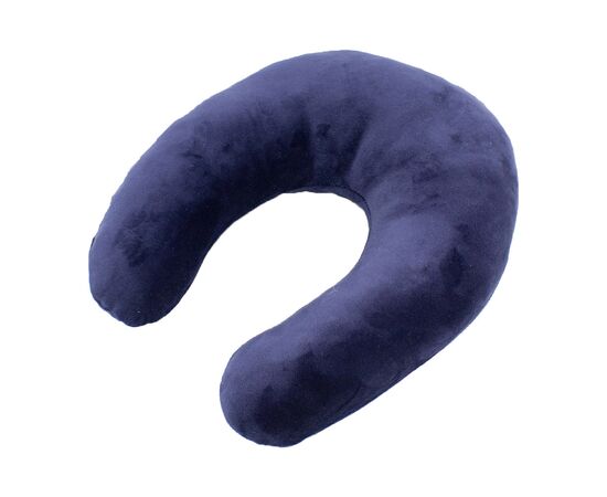 Подушка MirSon для путешествий №8751 Velvet Line 28-0006 Navy blue 50% Memory (2200006348368)