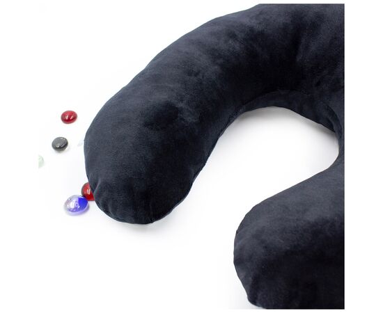 Подушка MirSon для путешествий №8752 Velvet Line 28-0007 Black 50% Memory (2200006348375), изображение 3 Подушка MirSon для путешествий №8752 Velvet Line 28-0007 Black 50% Memory (2200006348375), изображение 3