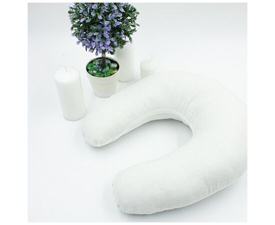 Подушка MirSon для путешествий №8753 Naturale Line 11-2107 White 100% Memory (2200006348382), изображение 4 Подушка MirSon для путешествий №8753 Naturale Line 11-2107 White 100% Memory (2200006348382), изображение 4