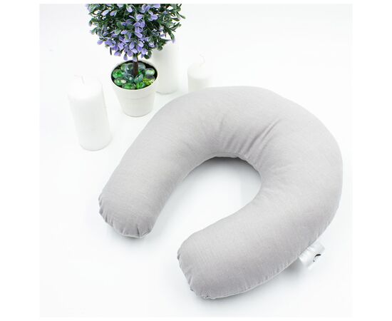 Подушка MirSon для путешествий №8754 Naturale Line 16-5703 Light Gray 100% Memory (2200006348399), изображение 4 Подушка MirSon для путешествий №8754 Naturale Line 16-5703 Light Gray 100% Memory (2200006348399), изображение 4