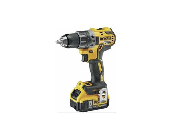 Шуруповерт DeWALT XR Li-Ion 18 В, 70 Нм, 3x5Ah, кейс TSTAK, насадка DT20502 (DCD791P3A)
