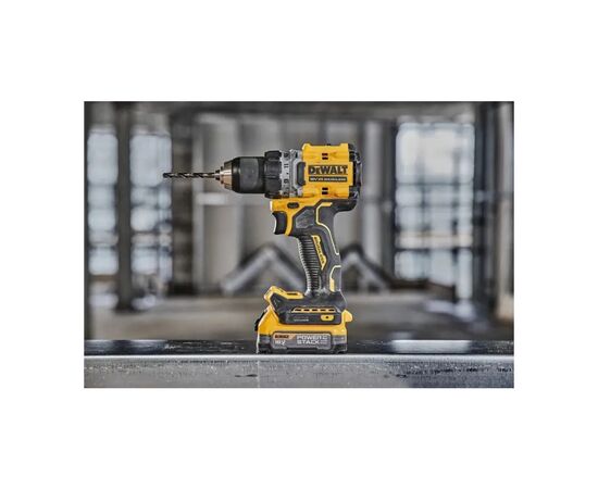 Шуруповерт DeWALT XR Li-Ion PowerStack 90 Нм, 18V 1x1.7Ah, кейс TSTAK (DCD800E1T), зображення 2 Шуруповерт DeWALT XR Li-Ion PowerStack 90 Нм, 18V 1x1.7Ah, кейс TSTAK (DCD800E1T), зображення 2