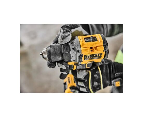 Шуруповерт DeWALT XR Li-Ion PowerStack 90 Нм, 18V 1x1.7Ah, кейс TSTAK (DCD800E1T), зображення 5 Шуруповерт DeWALT XR Li-Ion PowerStack 90 Нм, 18V 1x1.7Ah, кейс TSTAK (DCD800E1T), зображення 5