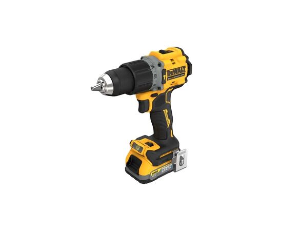 Шуруповерт DeWALT XR Li-Ion PowerStack 90 Нм, 18V 1x1.7Ah, кейс TSTAK (DCD805E1T), изображение 2 Шуруповерт DeWALT XR Li-Ion PowerStack 90 Нм, 18V 1x1.7Ah, кейс TSTAK (DCD805E1T), изображение 2