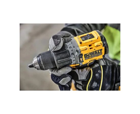 Шуруповерт DeWALT XR Li-Ion PowerStack 90 Нм, 18V 1x1.7Ah, кейс TSTAK (DCD805E1T), изображение 8 Шуруповерт DeWALT XR Li-Ion PowerStack 90 Нм, 18V 1x1.7Ah, кейс TSTAK (DCD805E1T), изображение 8