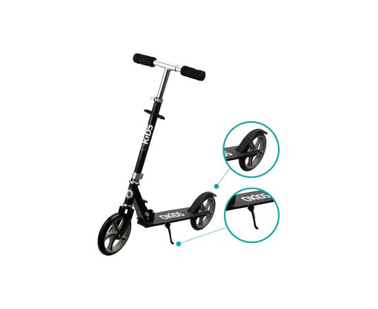 Самокат Qkids Weiss Gray (5900495890900) (HUBA00009), изображение 4 Самокат Qkids Weiss Gray (5900495890900) (HUBA00009), изображение 4