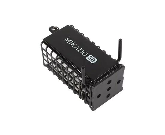 Кормушка Mikado Feeder Quadrate Grouser 25х30х44 мм 60 г Black (AMKZ-01-60-B)