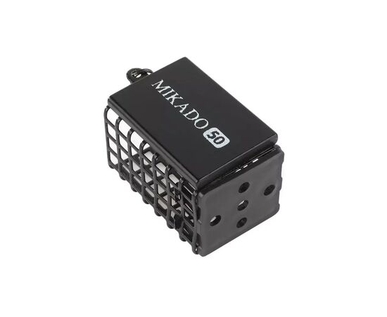 Кормушка Mikado Feeder Quadrate 25х30х44 мм 40 г Black (AMKZ-02-40-B)