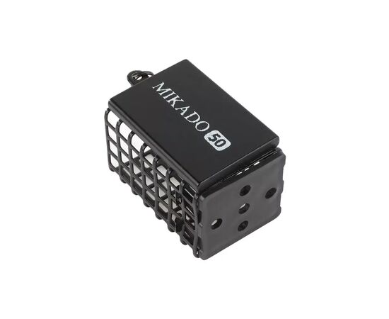 Кормушка Mikado Feeder Quadrate 25х30х44 мм 50 г Black (AMKZ-02-50-B)