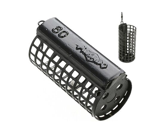 Кормушка Mikado Feeder Round Bottom 80 г Black 2 шт (AIX-FRB-80)