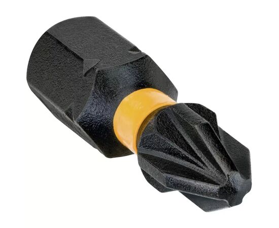 Набор бит DeWALT IMPACT TORSION, ударные, Pozidriv, Pz2, L=25 мм, 5 шт (DT7387T), изображение 3 Набор бит DeWALT IMPACT TORSION, ударные, Pozidriv, Pz2, L=25 мм, 5 шт (DT7387T), изображение 3