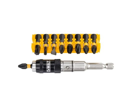 Набор бит DeWALT IMPACT TORSION, ударные, Torx, Philips, Pozidriv,Slotted, PH2, L=25 мм, 10 шт (DT70518T)