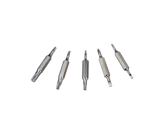 Отвертка Black&Decker с битами PH000/SL1.5, PH00/SL2.0, PH0/SL2.5, T7, T15, T6, 7 шт, АВС пластик (A7197), изображение 2 Отвертка Black&Decker с битами PH000/SL1.5, PH00/SL2.0, PH0/SL2.5, T7, T15, T6, 7 шт, АВС пластик (A7197), изображение 2