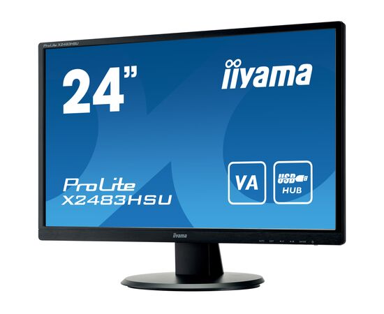 Монітор iiyama X2483HSU-B5, зображення 4 Монітор iiyama X2483HSU-B5, зображення 4